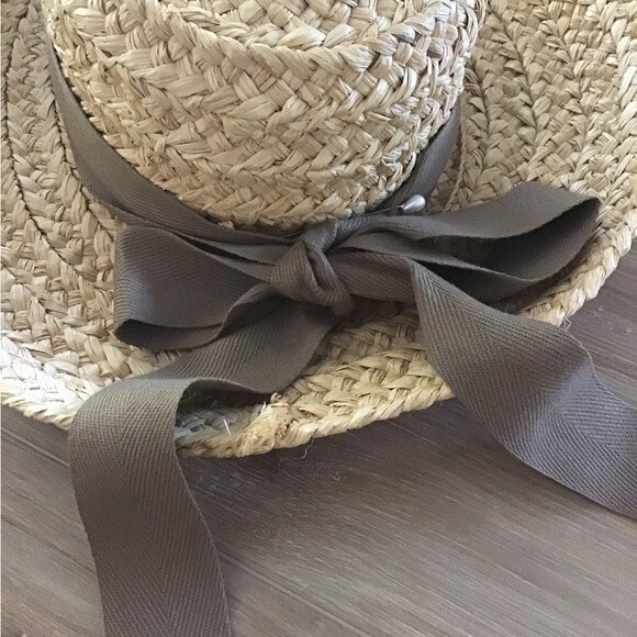 Vintage Scala Plaited Woven Raffia Hat OS main image 6